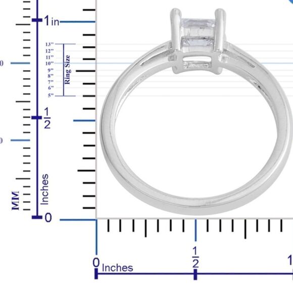Simulated Diamond Ring  - Picture 3 of 7